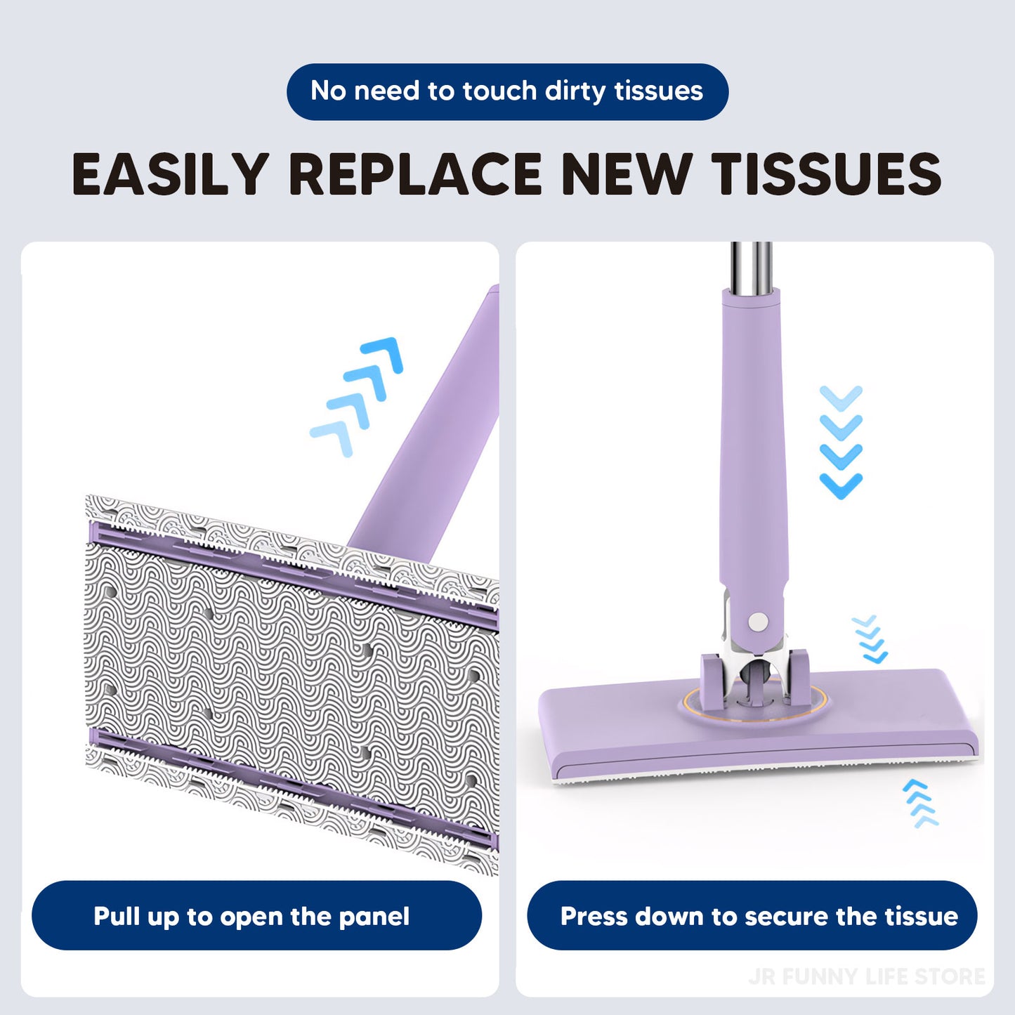 SpinEase 360° Hands-Free Cleaning Mop